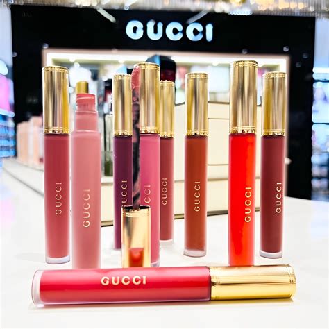 gucci gloss|gucci matte lipstick.